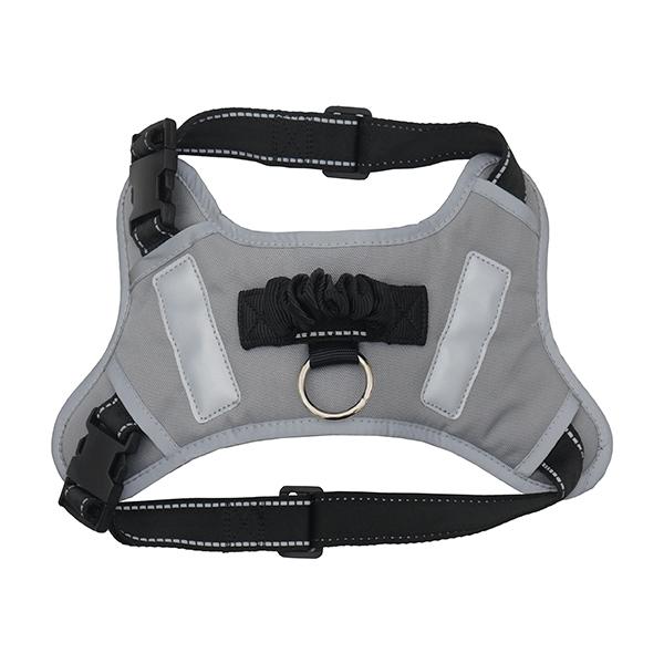 Slip On Dog Reflective Harness Grey Large