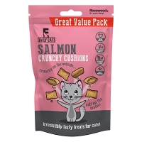 Salmon Crunchy Cushion Cat Treats Extra Large Value Pack 200g