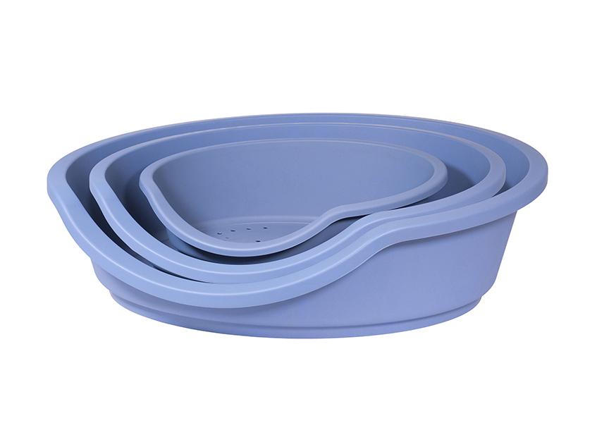 Eco Line Plastic Pet Bed 60 Slate Blue Rosewood Pet