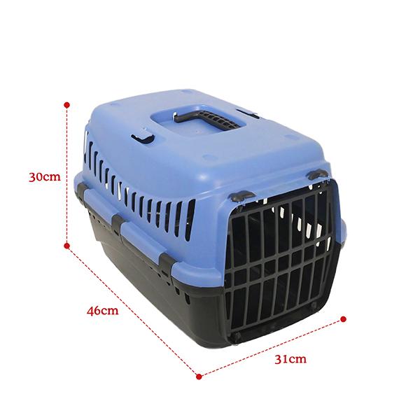 Eco Line Pet Carrier Small Slate Blue/Black Rosewood Pet