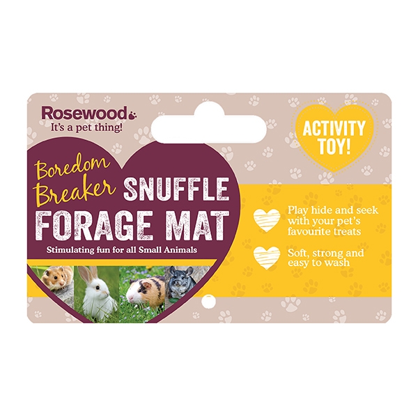 Snuffle Forage Mat for Small Animals :: Rosewood Pet