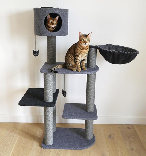 Triple shop cat bed