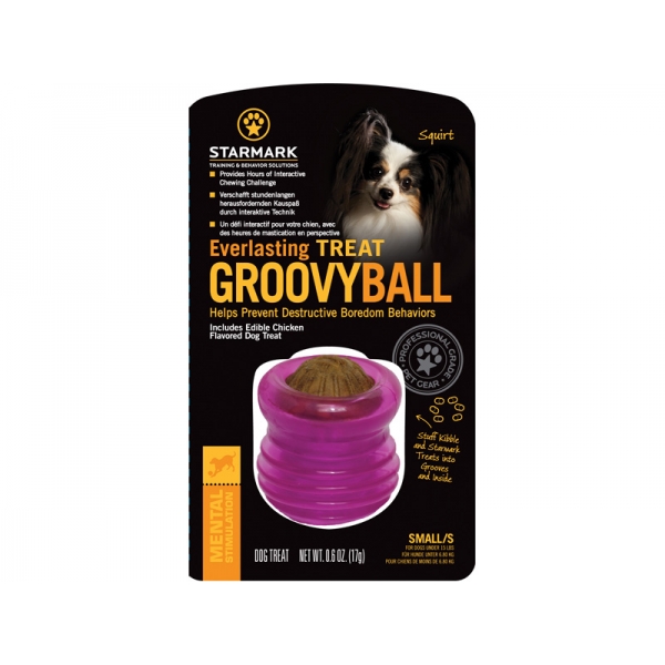 Starmark Everlasting Treat Groovy Ball Small