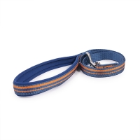 Rosewood Reflective Dog Lead, Blue, One size, 3/4" x 40"