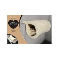 rosewood grey teddy bear cat bed